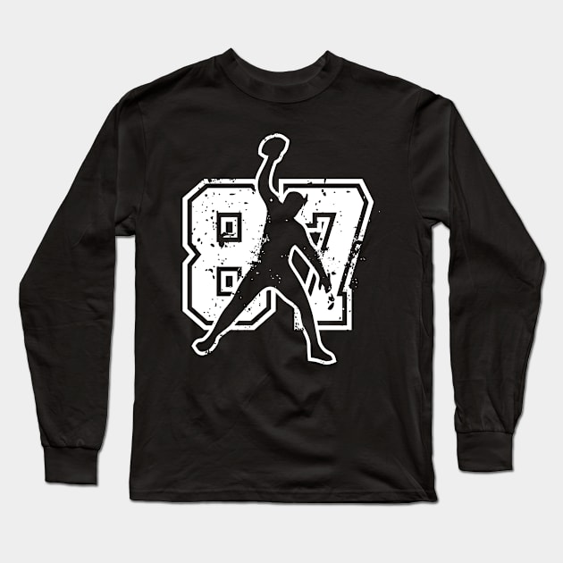 87 football Long Sleeve T-Shirt by penakucerdas